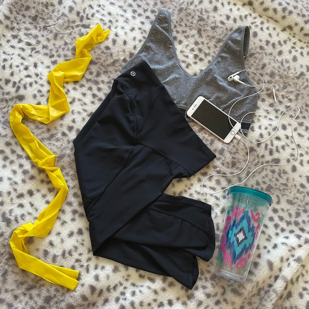 Lululemon Train Time Crop Leggings Size 6